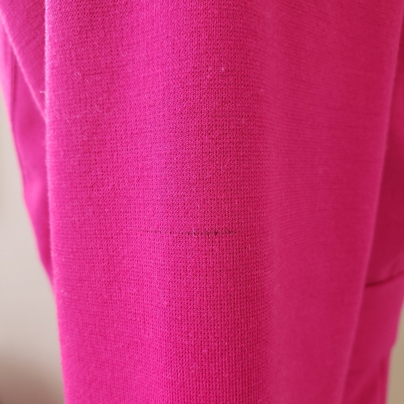 Ted Baker London Saco Pink Magenta V-Neck Sheath Dress 3/4 Sleeve Size 8 - Picture 11 of 14